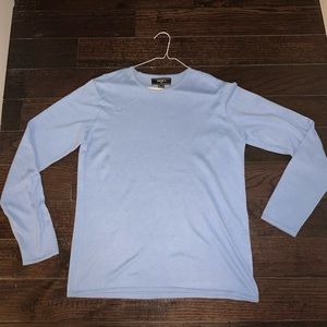 blue wool Forever 21 long sleeve pullover sweater